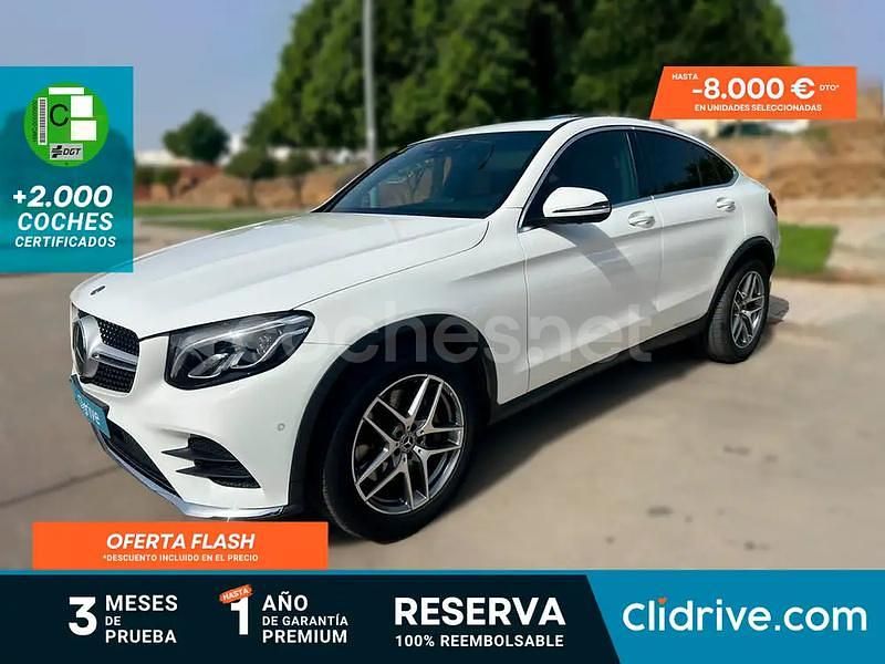 Occasion Mercedes GLC220 170 ch (125 kW) 2019 Blanc Coupé
