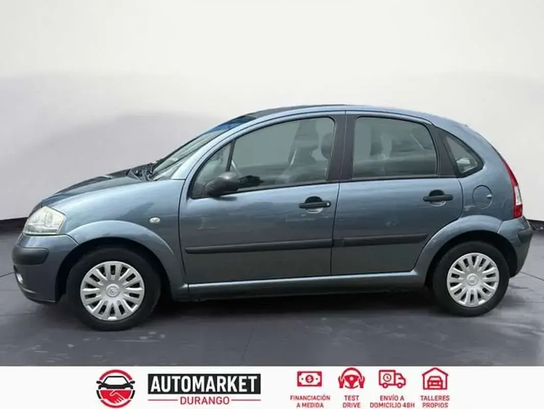 Usado Citroën C3 90 CV (66 kW) 2007 Azul Utilitario