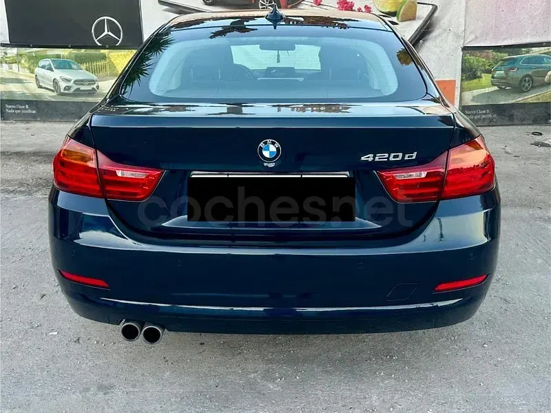 Usado BMW 420 Gran Coupé 190 CV (139 kW) 2015 Azul Coupe