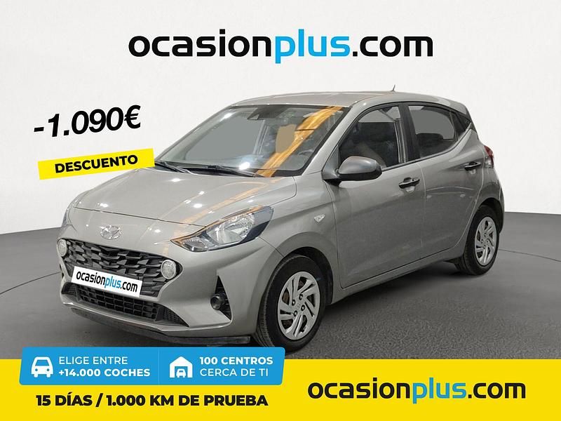 Gris Usado 2022 Hyundai i10 Utilitario | 11.250 € (Precio justo) - Imagen 1/4