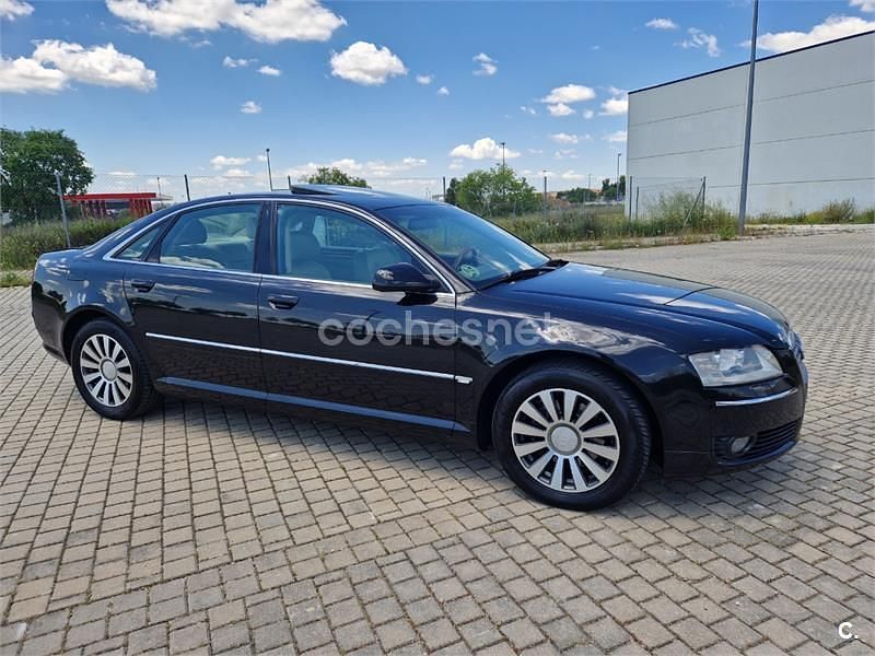 Usado Audi A8 233 CV (171 kW) 2007 Negro Berlina