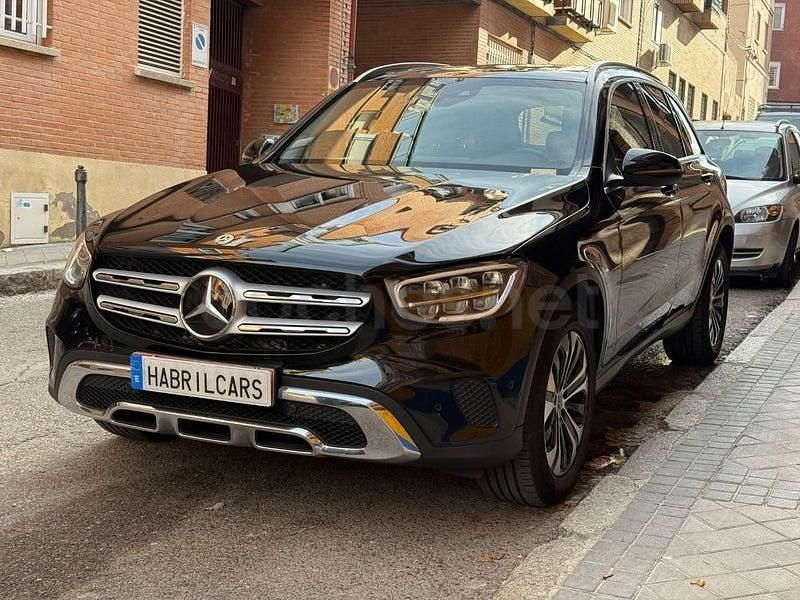 Usado Mercedes GLC200 163 CV (119 kW) 2022 Negro SUV