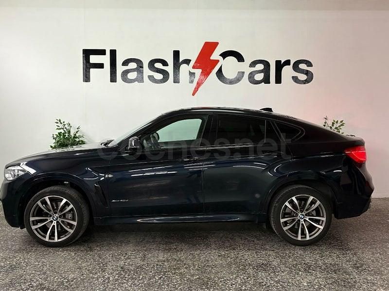 Usado BMW X6 313 CV (230 kW) 2017 Azul SUV