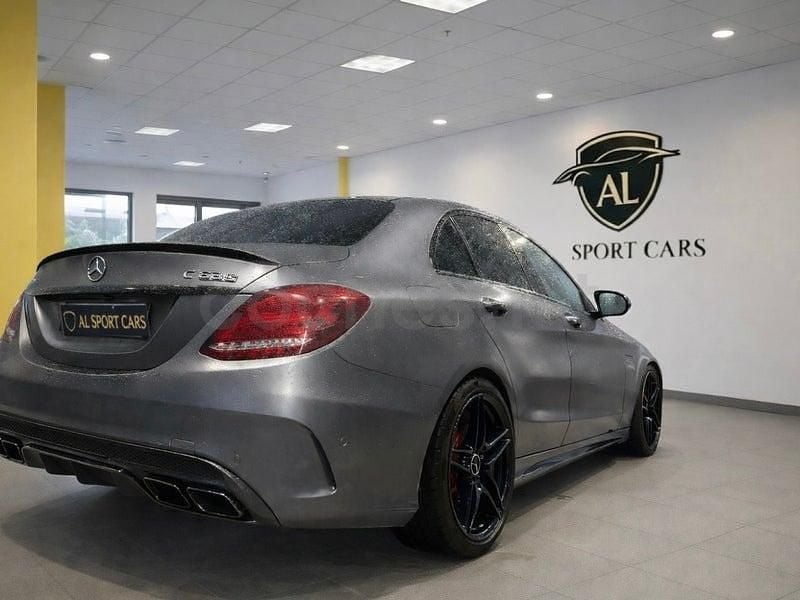 Usado Mercedes C63S AMG 510 CV (375 kW) 2017 Gris / plata Berlina