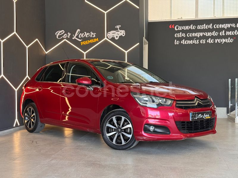 Usado Citroën C4 PureTech 110 CV (80 kW) 2018 Rojo Berlina