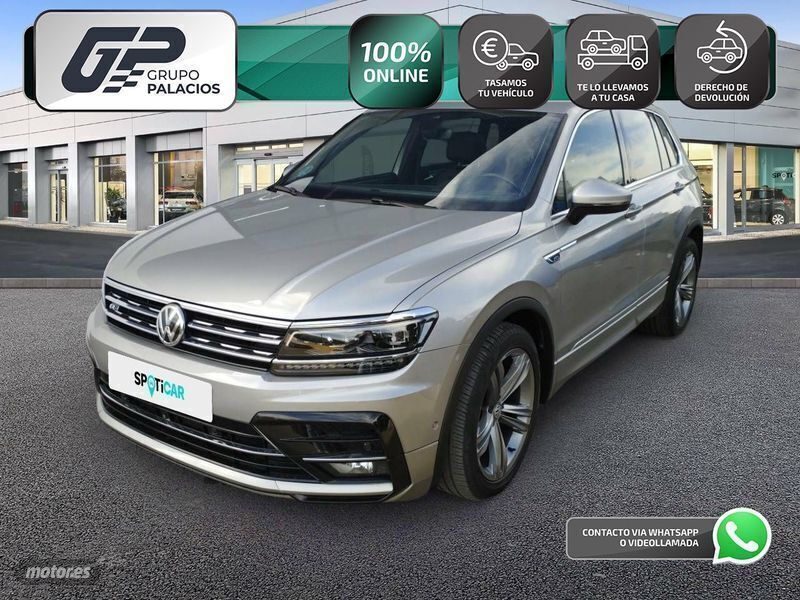 Gris Usado 2019 VW Tiguan Sport SUV | 27.895 € (Caro) - Imagen 1/4