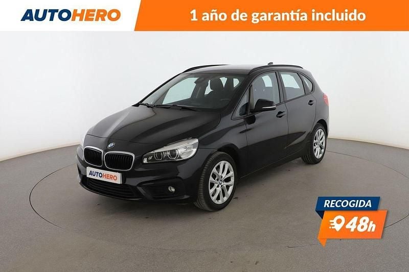 Negro Usado 2015 BMW 218 Active Tourer Basis Monovolumen | 13.399 € (Precio justo) - Imagen 1/3