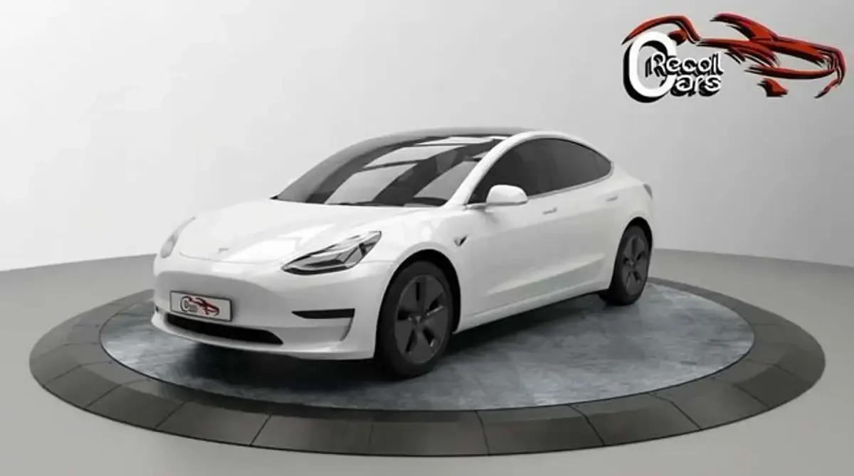 Käytetty Tesla Model 3 Standard Range 239 kW (325 HP) 2021 Valkoinen Sedan