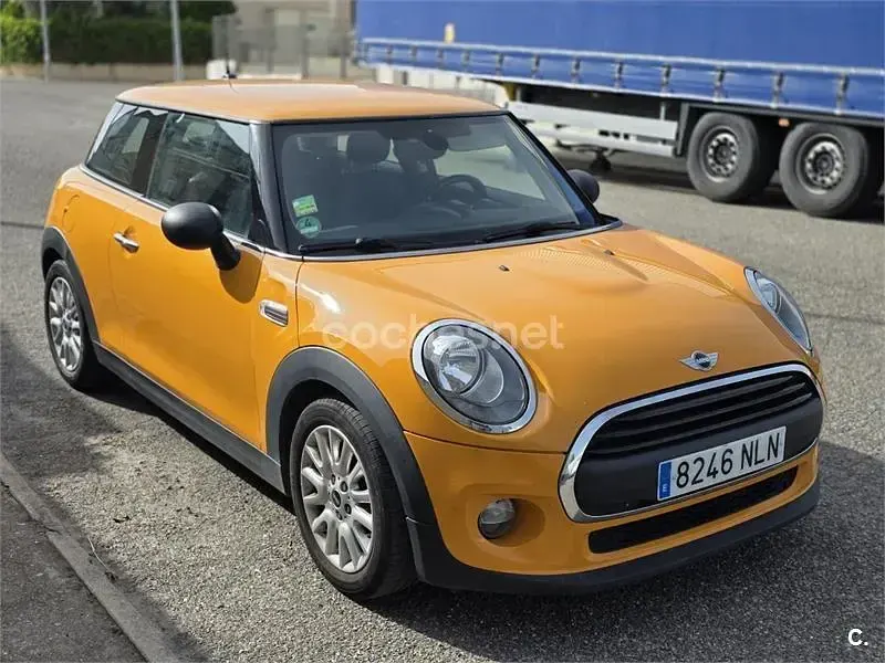 Usado Mini One D 90 CV (66 kW) 2015 Naranja Utilitario