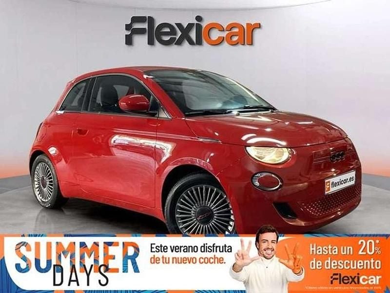 Beige Usado 2022 Fiat 500e Red Berlina | 13.890 € (Precio justo) - Imagen 1/4