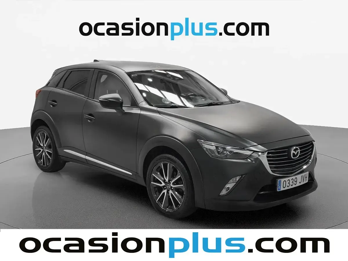 Usado Mazda CX-3 Luxury 120 CV (88 kW) 2016 Gris SUV