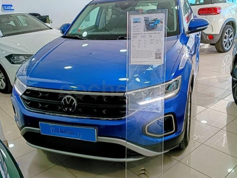 Usado VW T-Roc Life 150 CV (110 kW) 2022 Azul SUV
