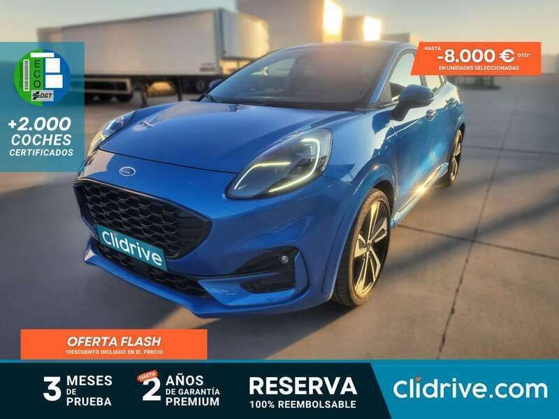 Azul Usado 2020 Ford Puma ST-Line SUV | 17.190 € (Precio justo) - Imagen 1/3