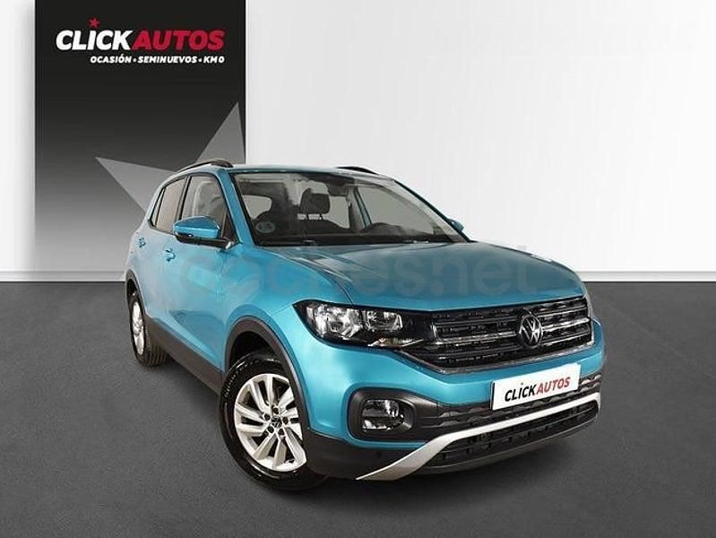 Usado VW T-Cross Advance 110 CV (80 kW) 2023 Azul SUV