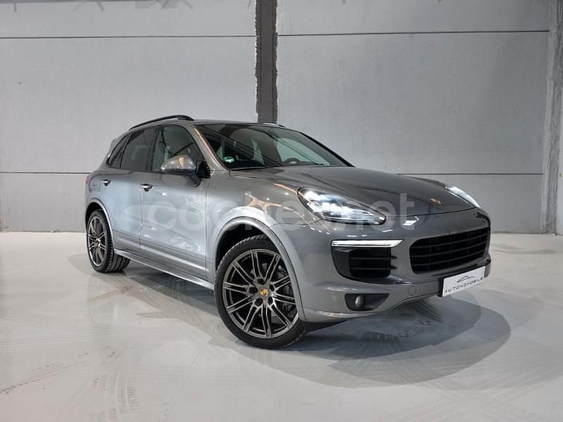 Gris / plata Usado 2016 Porsche Cayenne S SUV | 47.990 € - Imagen 1/4