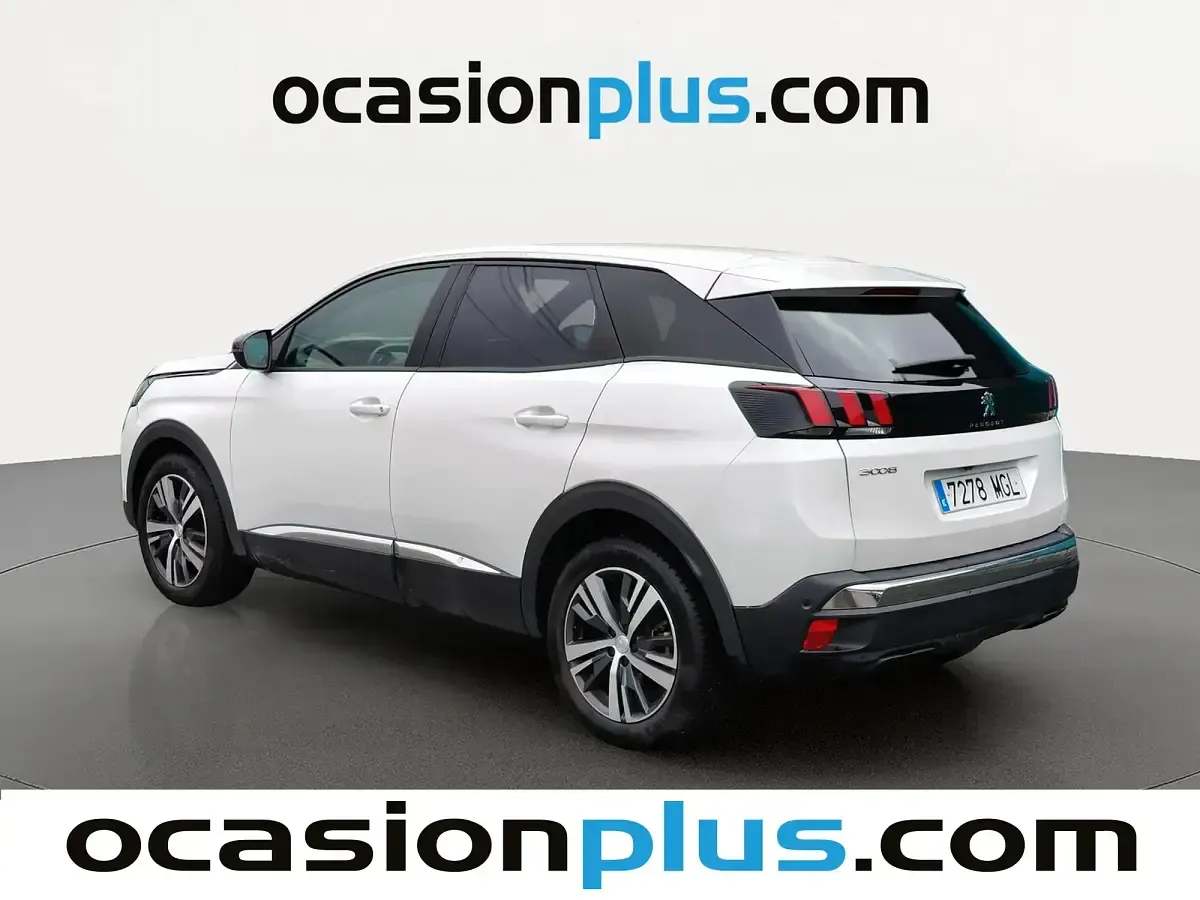 Käytetty Peugeot 3008 Allure 130 HP (95 kW) 2023 Valkoinen Katumaasturi