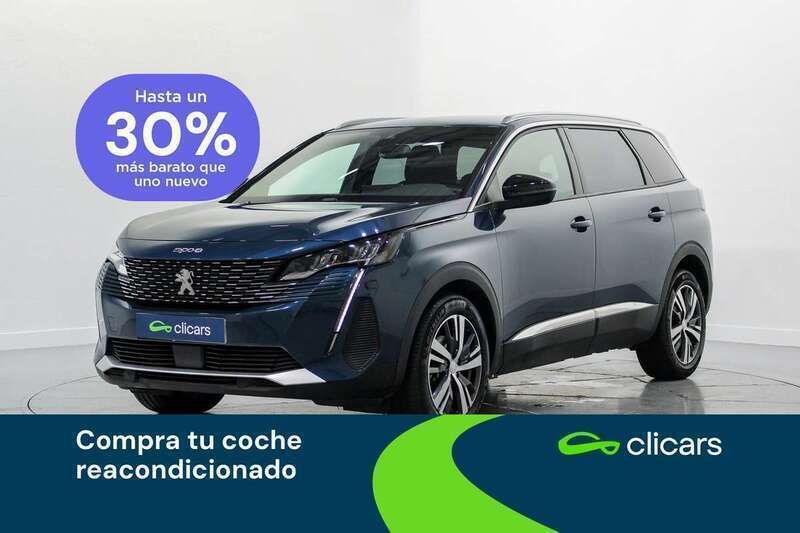 Azul Usado 2024 Peugeot 5008 Allure Monovolumen | 24.990 € (Buen precio) - Imagen 1/4