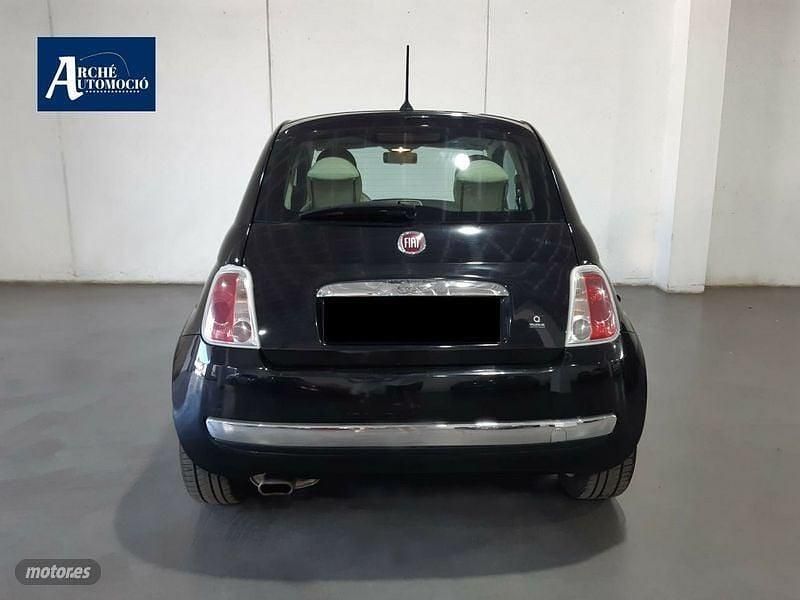 Usado Fiat 500 Lounge 69 CV (50 kW) 2015 Negro Berlina