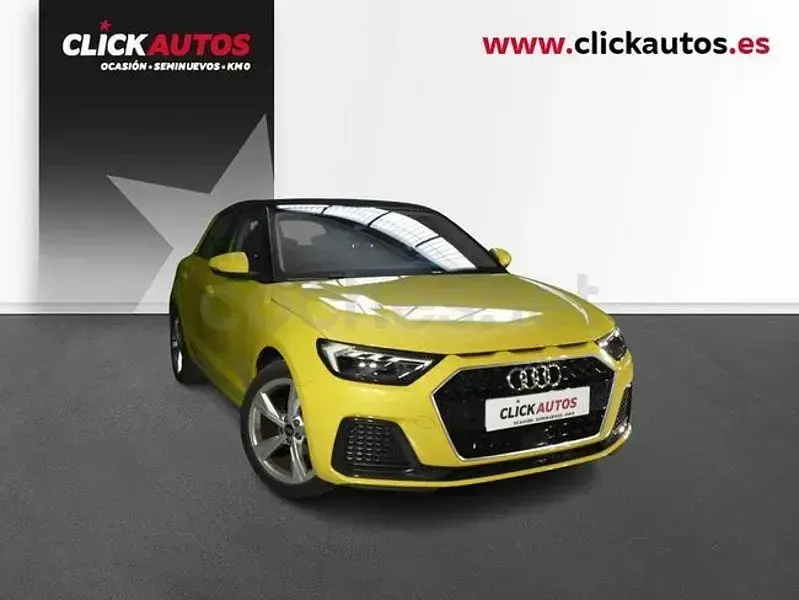 Usado Audi A1 Sportback Advanced 95 CV (69 kW) 2022 Amarillo Utilitario