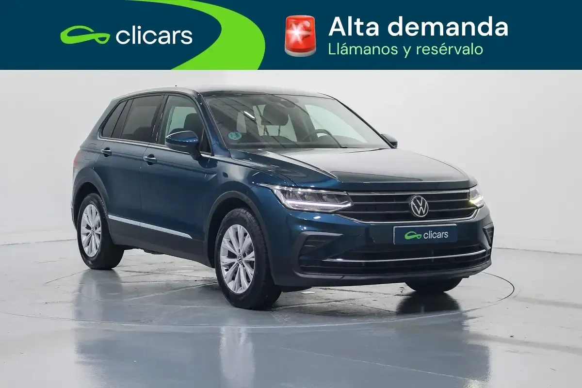 Usado VW Tiguan 130 CV (95 kW) 2022 Azul SUV