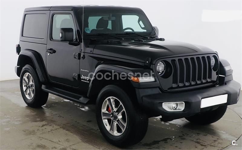 Negro Usado 2020 Jeep Wrangler Sahara SUV | 42.400 € (Super precio) - Imagen 1/4