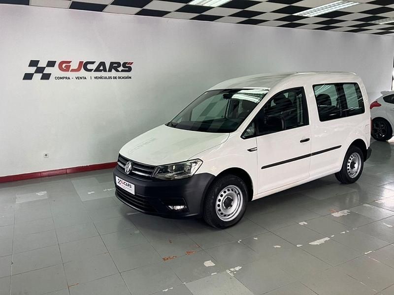 Blanco Usado 2018 VW Caddy Trendline Monovolumen | 11.900 € (Precio justo) - Imagen 1/4