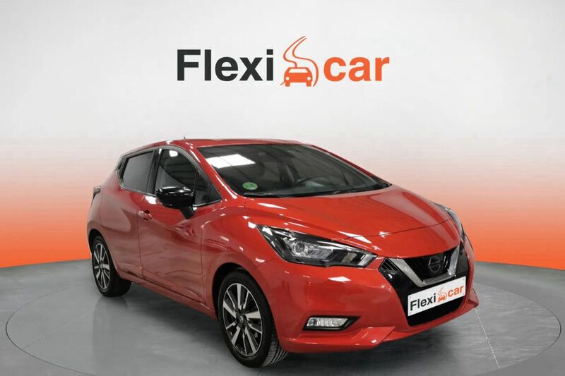 Rojo Usado 2021 Nissan Micra Utilitario | 10.990 € (Super precio) - Imagen 1/4