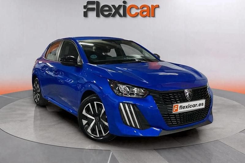 Azul Usado 2024 Peugeot 208 Active Utilitario | 14.890 € (Precio justo) - Imagen 1/4