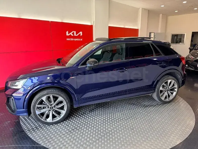Usado Audi Q2 S-Line 150 CV (110 kW) 2022 Azul SUV