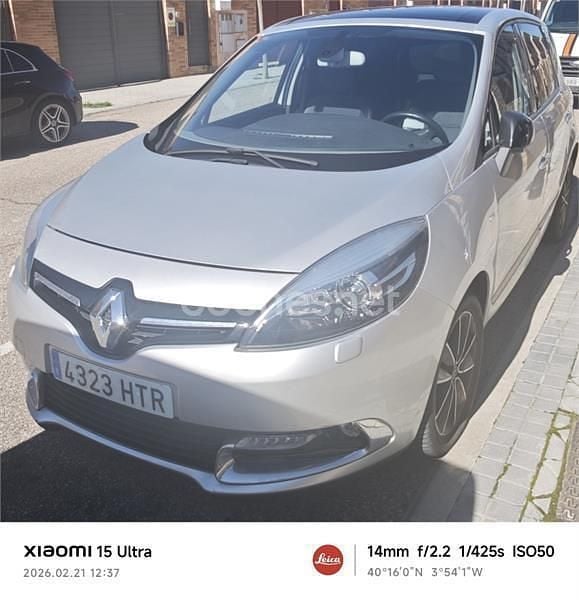 Usado Renault Scénic III Bose Edition 130 CV (95 kW) 2013 Gris / plata Monovolumen