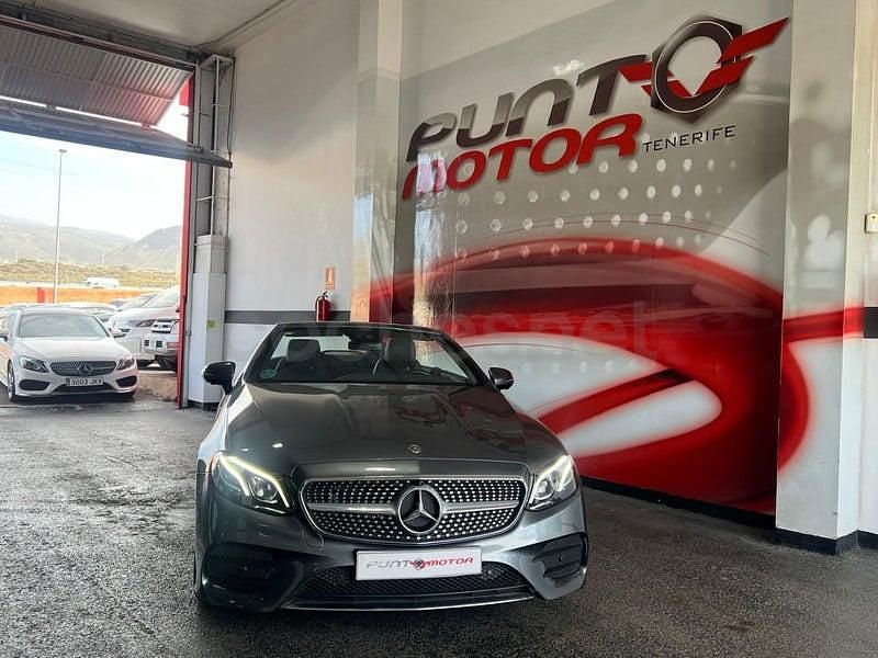 Usado Mercedes E220 194 CV (142 kW) 2020 Gris / plata Descapotable