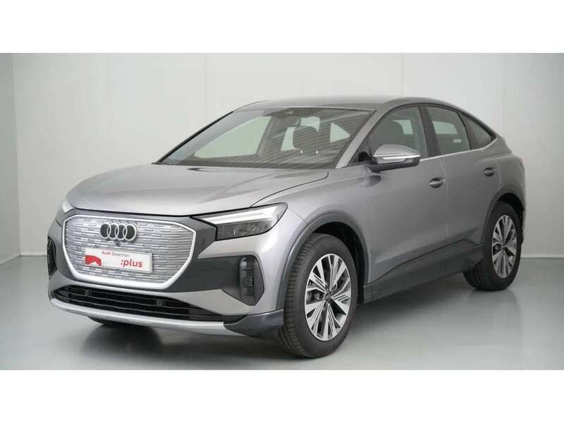 Gris Usado 2023 Audi Q4 e-tron S-Line SUV | 43.500 € (Precio justo) - Imagen 1/4