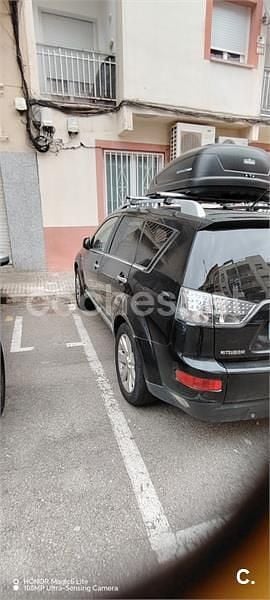 Usado Mitsubishi Outlander 140 CV (102 kW) 2008 Negro SUV
