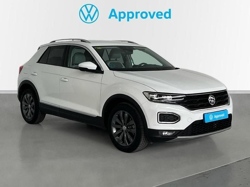 Blanco Usado 2021 VW T-Roc Sportline SUV | 24.290 € (Precio justo) - Imagen 1/4