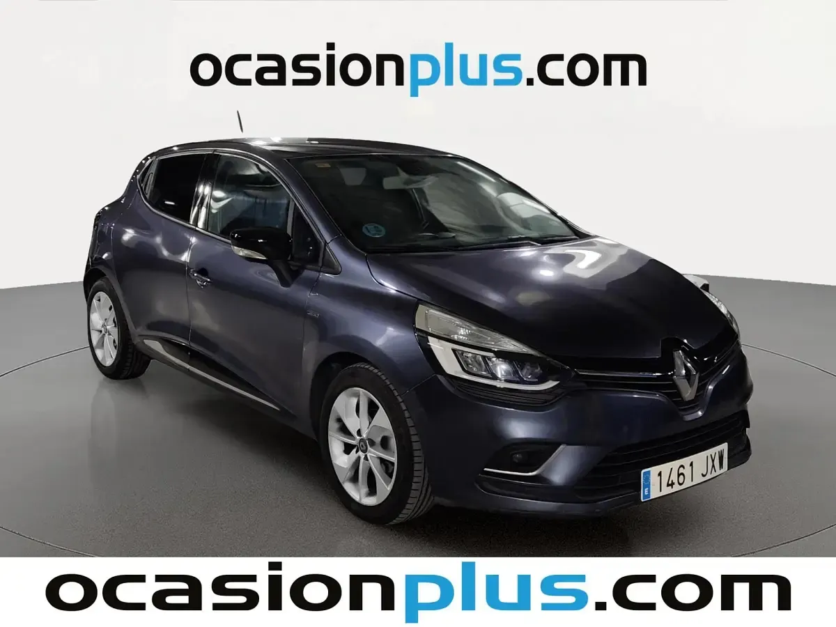 Usado Renault Clio LIMITED 90 CV (66 kW) 2017 Gris Utilitario