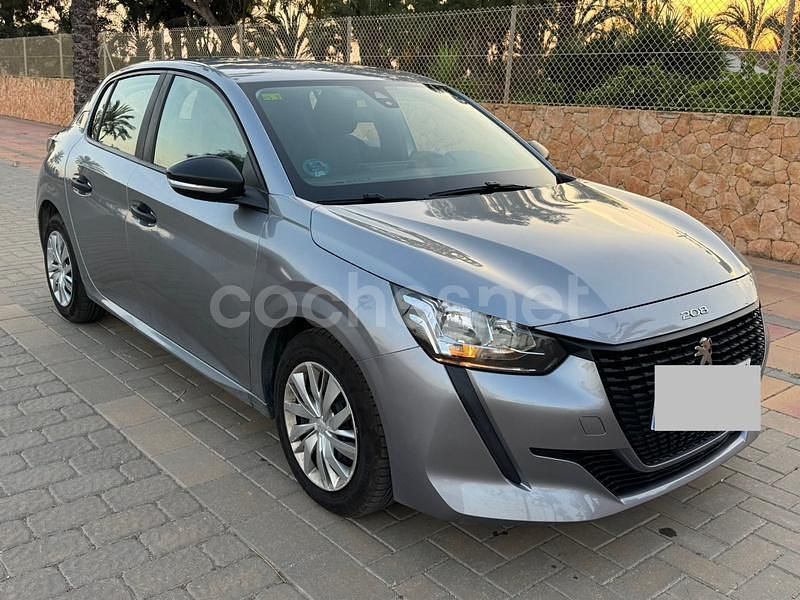 Gris / plata Usado 2020 Peugeot 208 Utilitario | 10.800 € (Precio justo) - Imagen 1/4