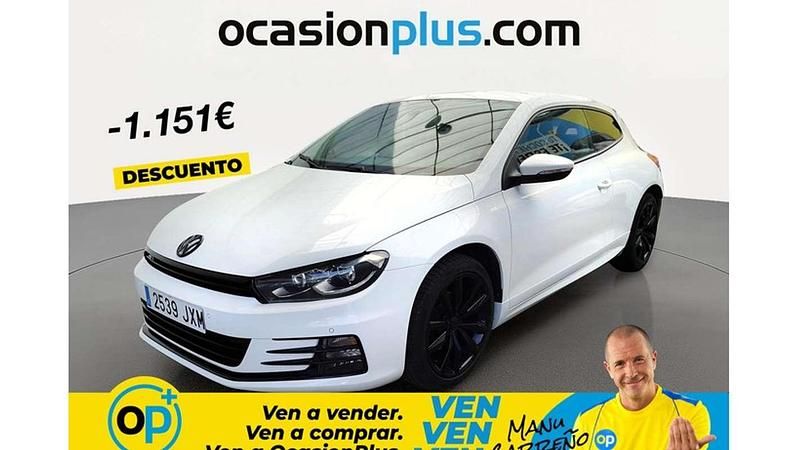 Usado VW Scirocco R-line 125 CV (91 kW) 2017 Blanco Coupe