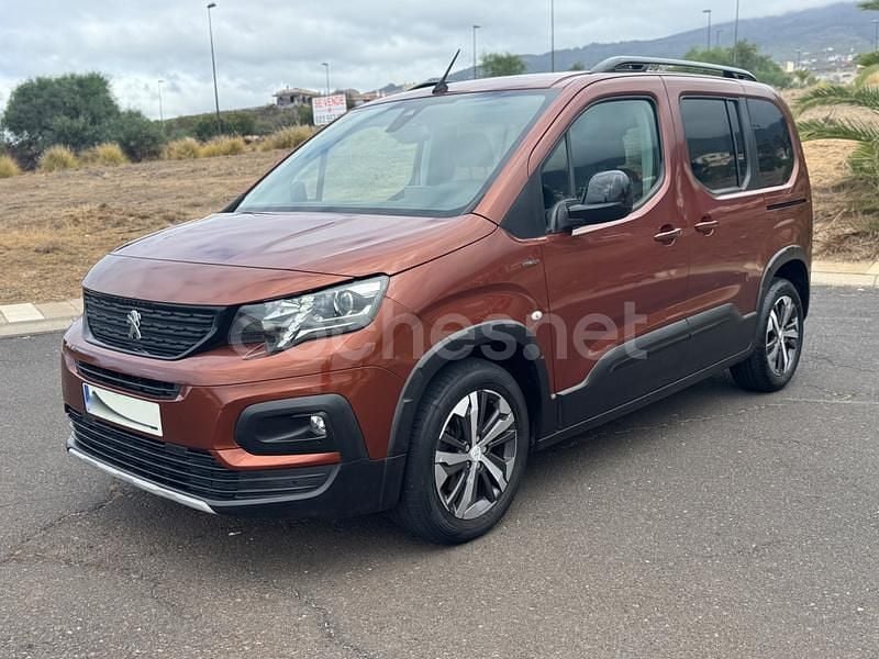 Marrón Usado 2019 Peugeot Rifter GT-line Monovolumen | 16.900 € (Super precio) - Imagen 1/4