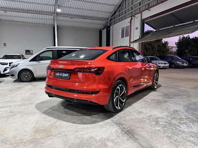 Usado Audi e-tron 300 kW (408 CV) 2021 Rojo SUV
