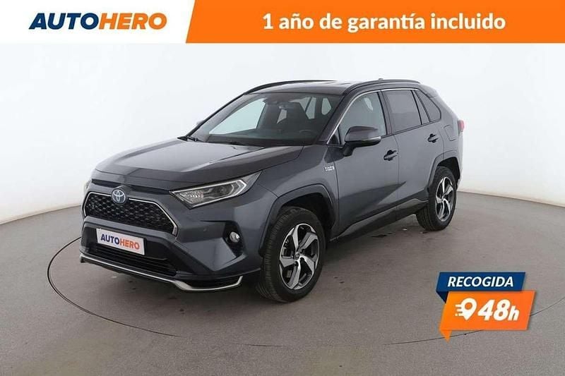 Gris Usado 2021 Toyota RAV4 Hybrid Advance SUV | 35.142 € (Precio justo) - Imagen 1/3