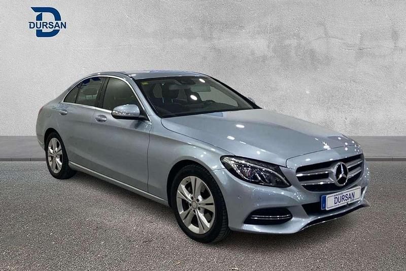 Usado Mercedes C220 Avantgarde 170 CV (125 kW) 2014 Gris Berlina