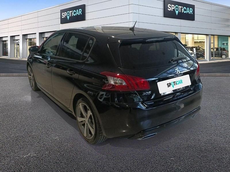 Usado Peugeot 308 Style 131 CV (96 kW) 2017 Negro Berlina