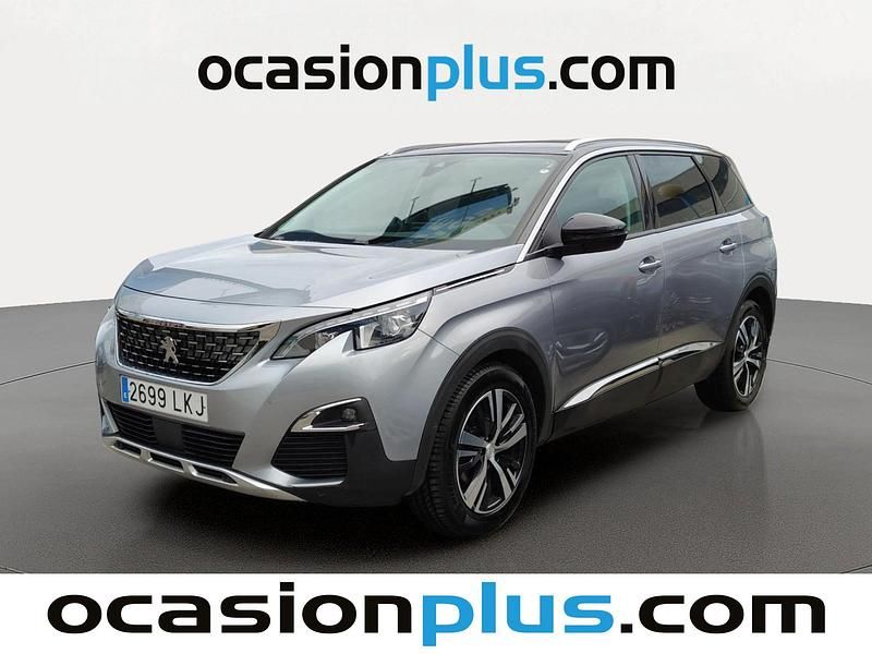 Gris Usado 2020 Peugeot 5008 Allure Monovolumen | 16.355 € (Buen precio) - Imagen 1/4