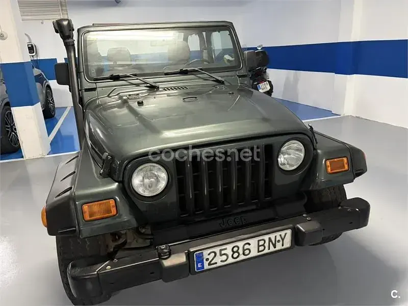 Usado Jeep Wrangler 118 CV (86 kW) 2001 Verde SUV