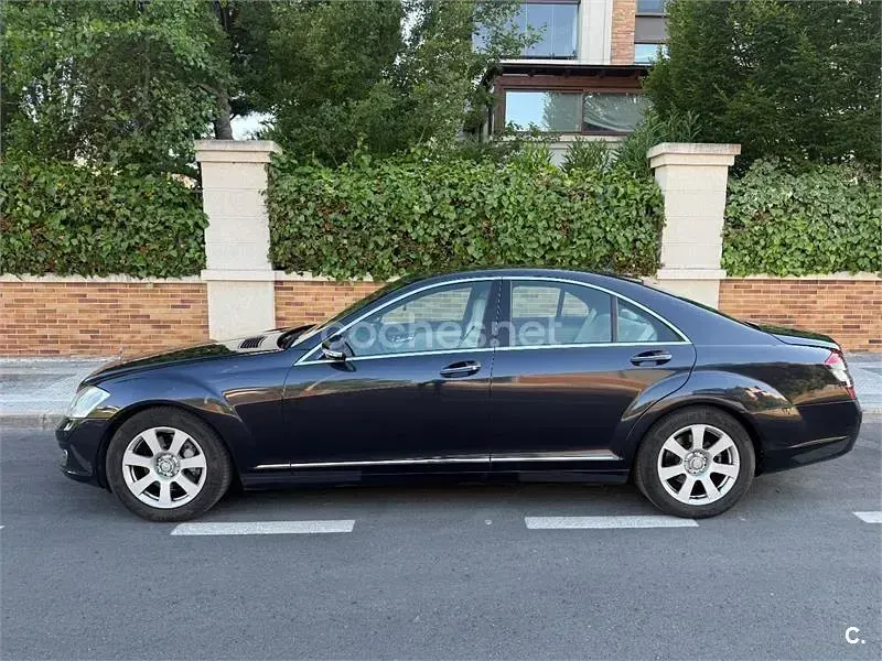 Usado Mercedes S320 235 CV (172 kW) 2007 Azul Berlina