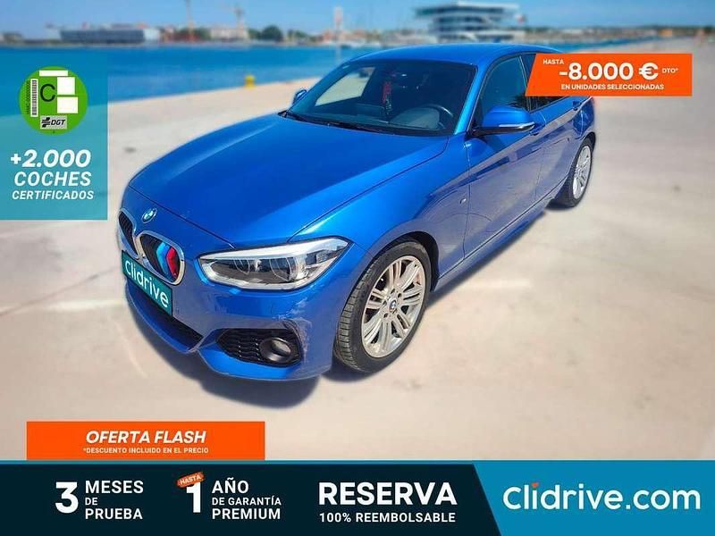 Azul Usado 2015 BMW 118 Utilitario | 12.690 € (Precio justo) - Imagen 1/3