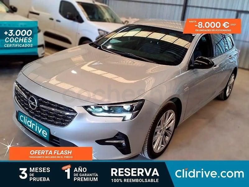 Gris / plata Usado 2021 Opel Insignia Business Elegance Familiar | 14.990 € (Super precio) - Imagen 1/3