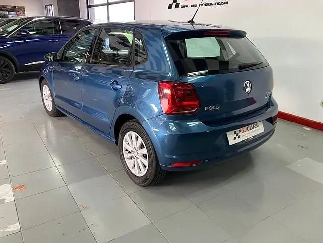 Begagnad VW Polo Advance 75 HK (55 kW) 2017 Blå Sedan