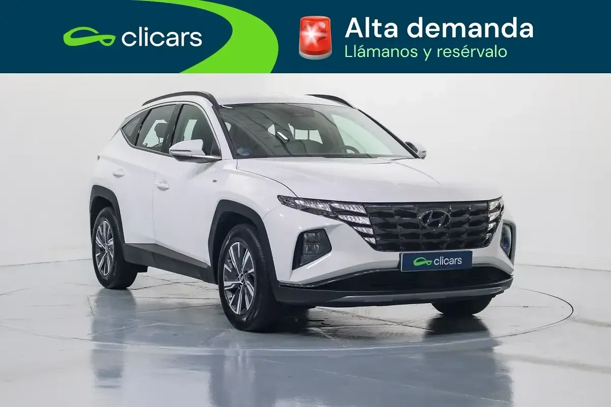 Usado Hyundai Tucson N Line 136 CV (100 kW) 2021 Blanco SUV