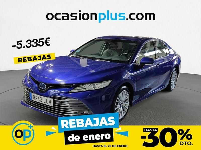 Azul Usado 2020 Toyota Camry Luxury Berlina | 25.690 € (Precio justo) - Imagen 1/4